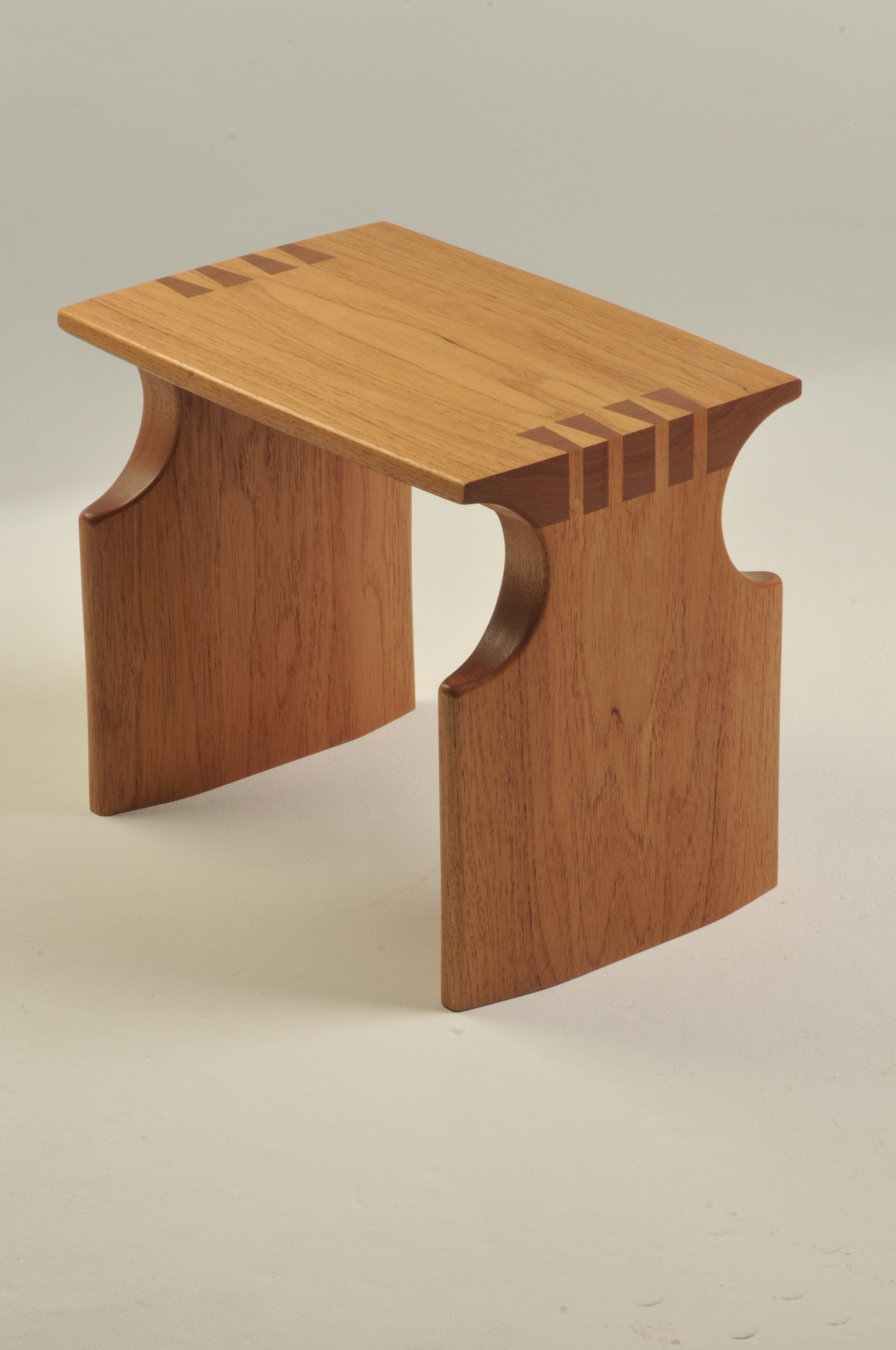 spanish_cedar_sculpted_stool_front_view