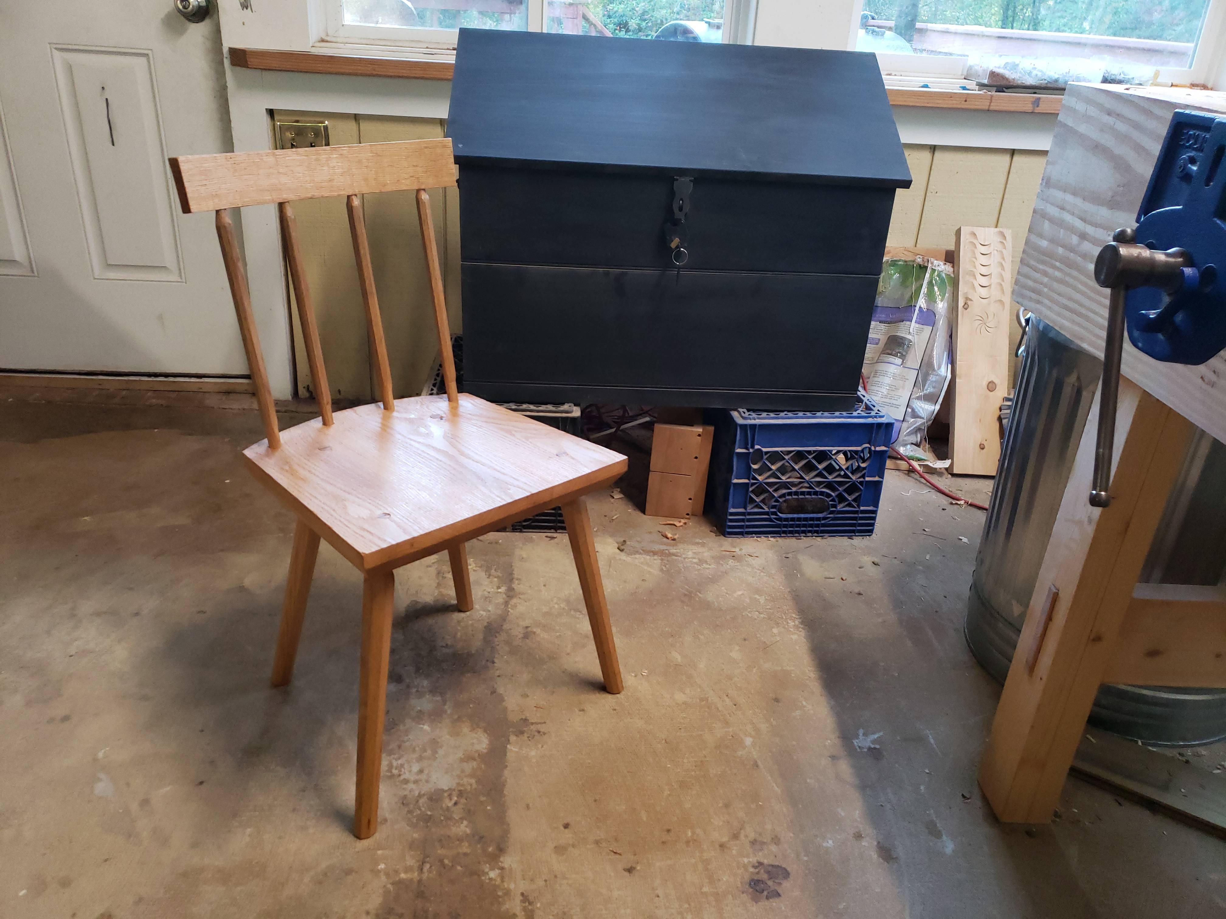 Staked Chair with Dutch Chest