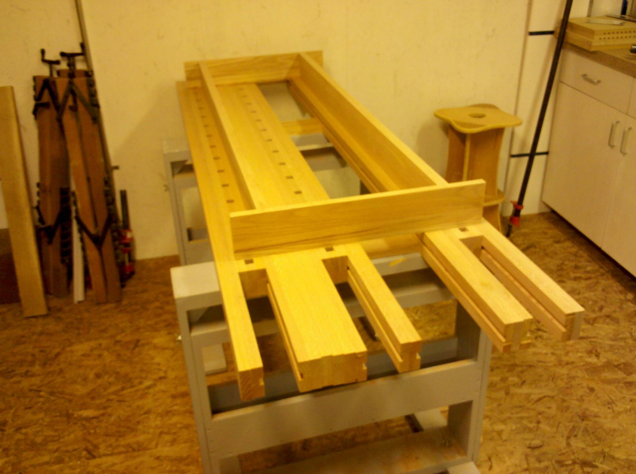 Workbench - starting on the support structure